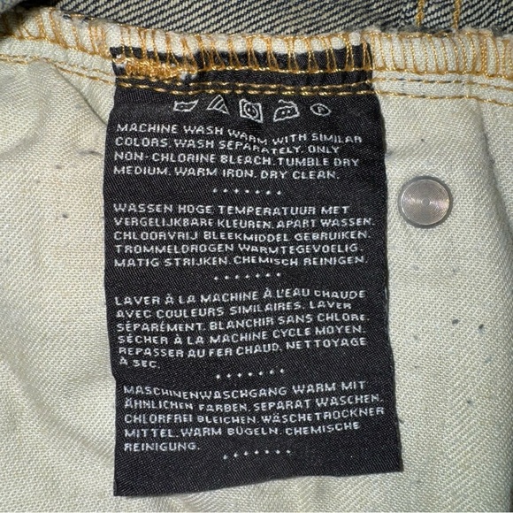 NWOT Harley Davidson Men’s Denim Jeans SZ 34X34 Blue Fading Zip Up 100% Cotton - Picture 8 of 9